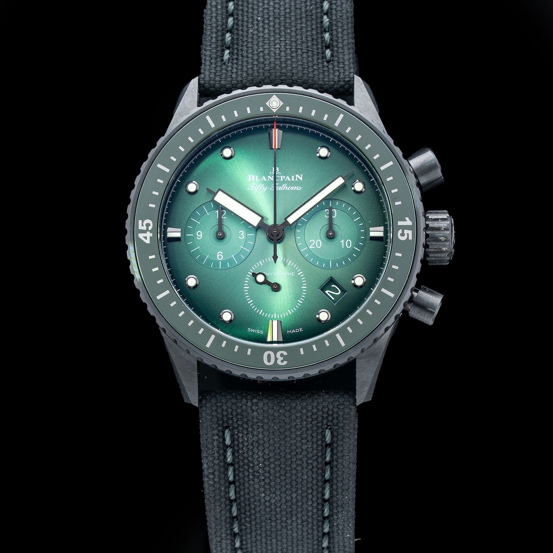 Blancpain 5200 0153 B52A Fifty Fathoms Bathyscaphe Chronographe Flyback
