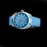 Omega 220.12.41.21.03.008 Seamaster Aqua Terra 150M Co-Axial Master Chronometer Summer Blue On Strap image 3 thumbnail