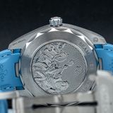 Omega 220.12.41.21.03.008 Seamaster Aqua Terra 150M Co-Axial Master Chronometer Summer Blue On Strap image 5 thumbnail