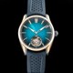 H. Moser & Cie. 3804-0901 Tourbillon Red Gold Titanium Dlc Turquoise Fumé Dial image 0 thumbnail