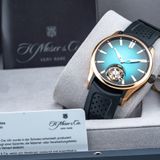 H. Moser & Cie. 3804-0901 Tourbillon Red Gold Titanium Dlc Turquoise Fumé Dial image 8 thumbnail