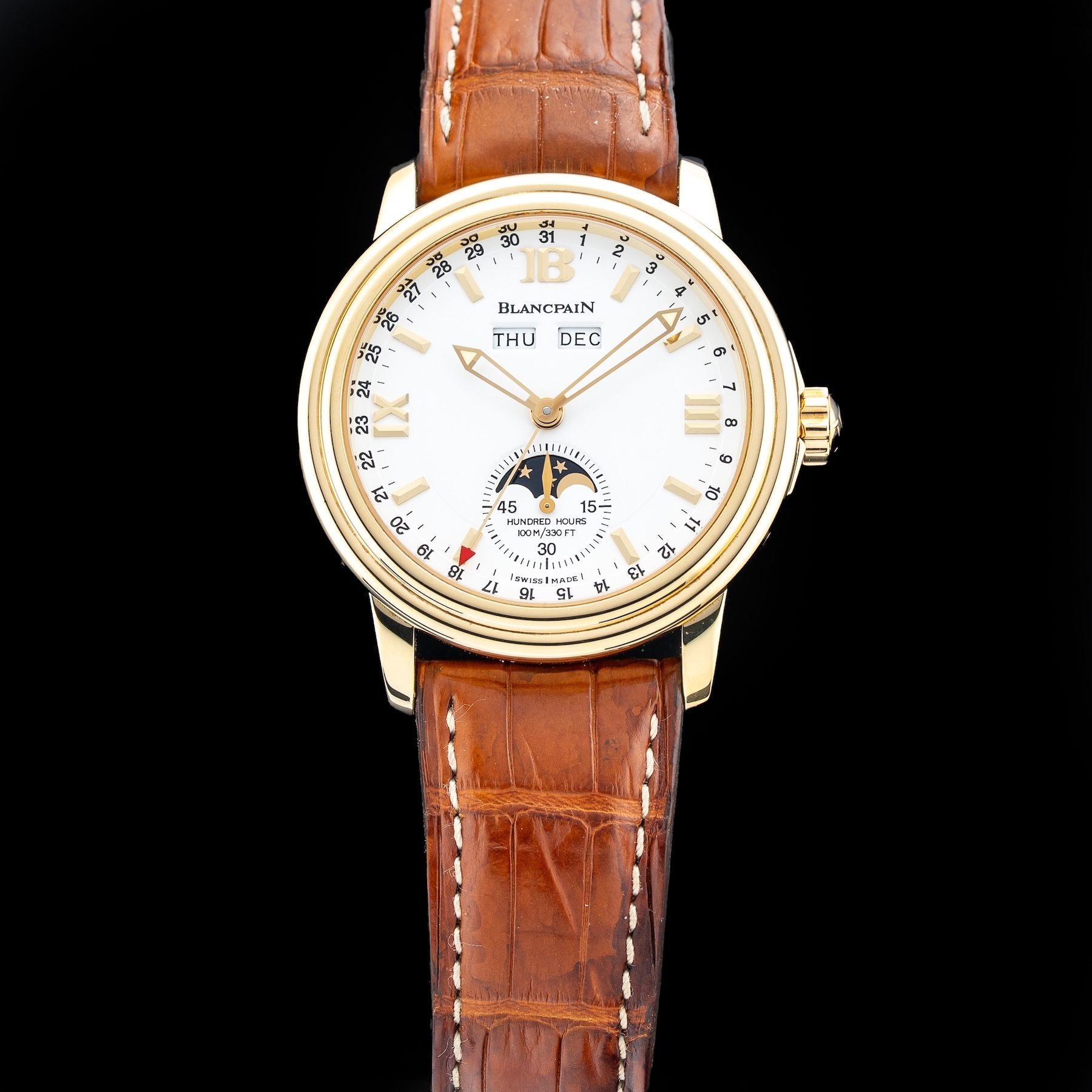 Blancpain Lemán 2763 1418 A53 Moon Phases Complete Calendar