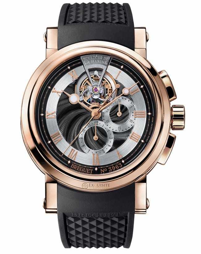 Breguet Marine Tourbillon chronograph 5837BR/92/5ZU