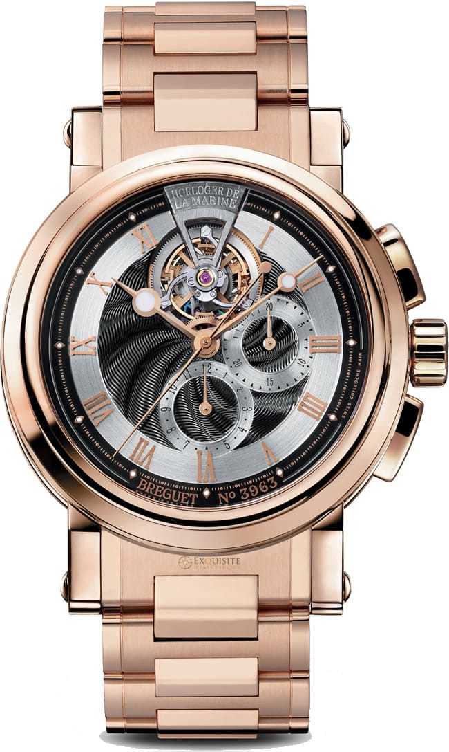 Breguet Marine 5837BR/92/RM0 Rose Gold on Bracelet