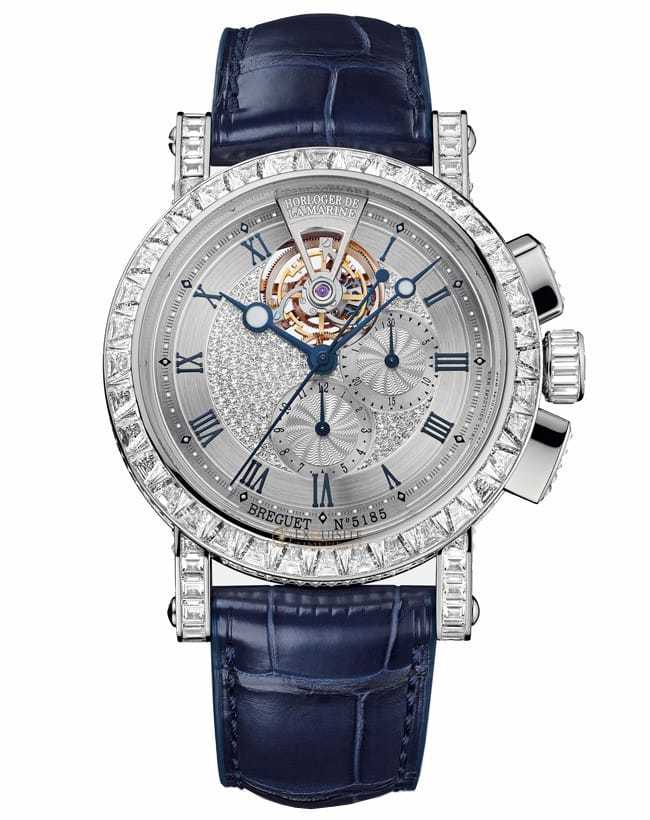 Breguet Marine Tourbillon High Jewellery Chronograph 5839BB/6D/9ZU/DDOD