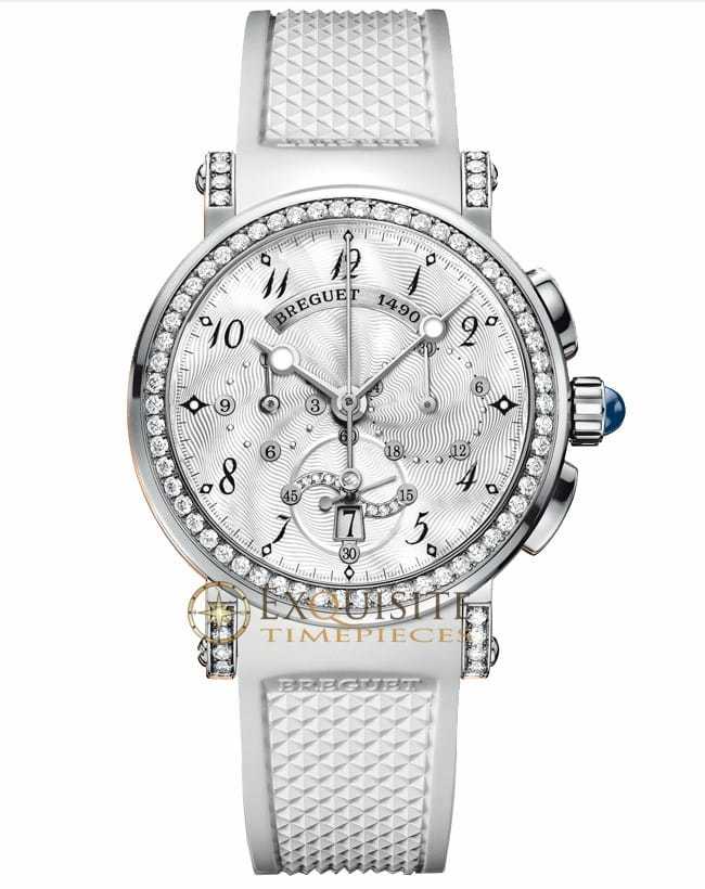 Breguet Marine Lady Chronograph 18kt White Gold 8828BB/5D/586/DD00