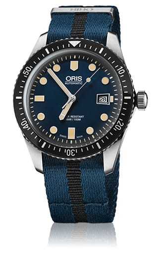 Oris Divers Sixty-Five Nato Strap Blue 01 733 7720 4055-07 5 21 28FC