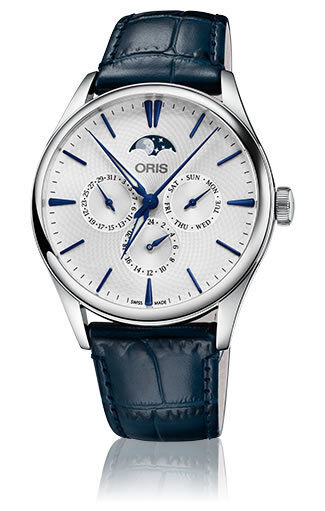 Oris Artelier Complication on Blue Strap