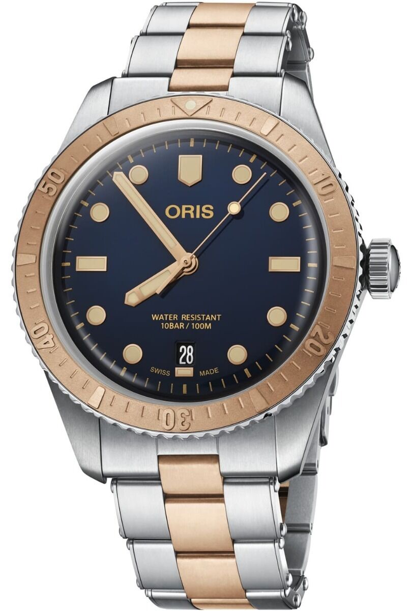 Oris Divers Sixty Five Bi-Color on Bracelet