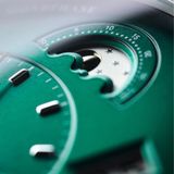 Glashütte Original PanoMaticLunar Green Dial on Bracelet image 1 thumbnail