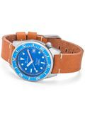 Squale 1521 Classic Blue Sand Blasted on Strap image 2 thumbnail