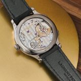 Laurent Ferrier Classic Traveller Globe Night Blue White Gold Champlevé Blue Enamel Centre image 3 thumbnail