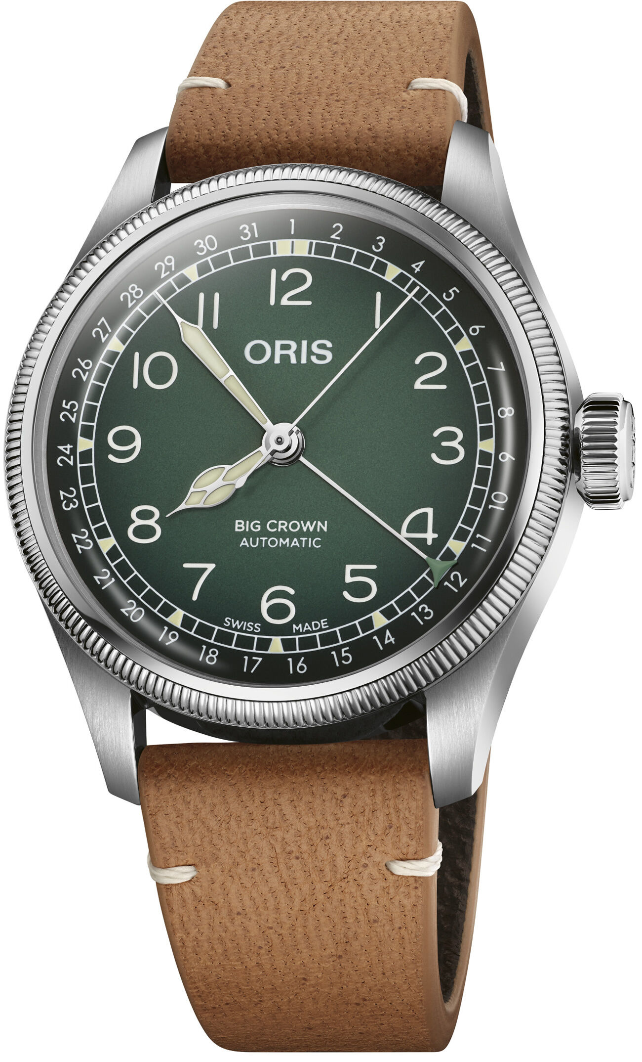 Oris Big Crown X Cervo Volante Green