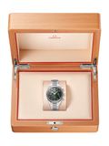 Omega Speedmaster 57 Coaxial Chronometer Chronograph Green Dial 40.5mm on Bracelet image 3 thumbnail