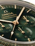 Omega Speedmaster Moonwatch Professional Master Chronometer Moonshine Gold Green Dial on Bracelet image 5 thumbnail