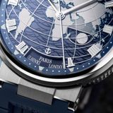 Breguet Marine Hora Mundi 5557 White Gold Blue Dial on Rubber Strap image 9 thumbnail