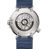 Breguet Marine Hora Mundi 5557 White Gold Blue Dial on Rubber Strap image 1 thumbnail