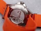 Laco Squad Atlantik 39 on Orange Rubber Strap image 2 thumbnail
