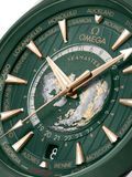 Omega 220.30.43.22.10.001 Seamaster Aqua Terra 150M Worldtimer 43mm Green Ceramic on Bracelet image 3 thumbnail