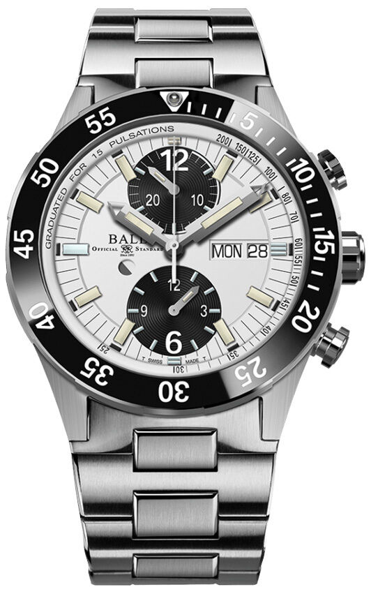 Ball DC3030C-S-WHBK Roadmaster Rescue Chronograph
