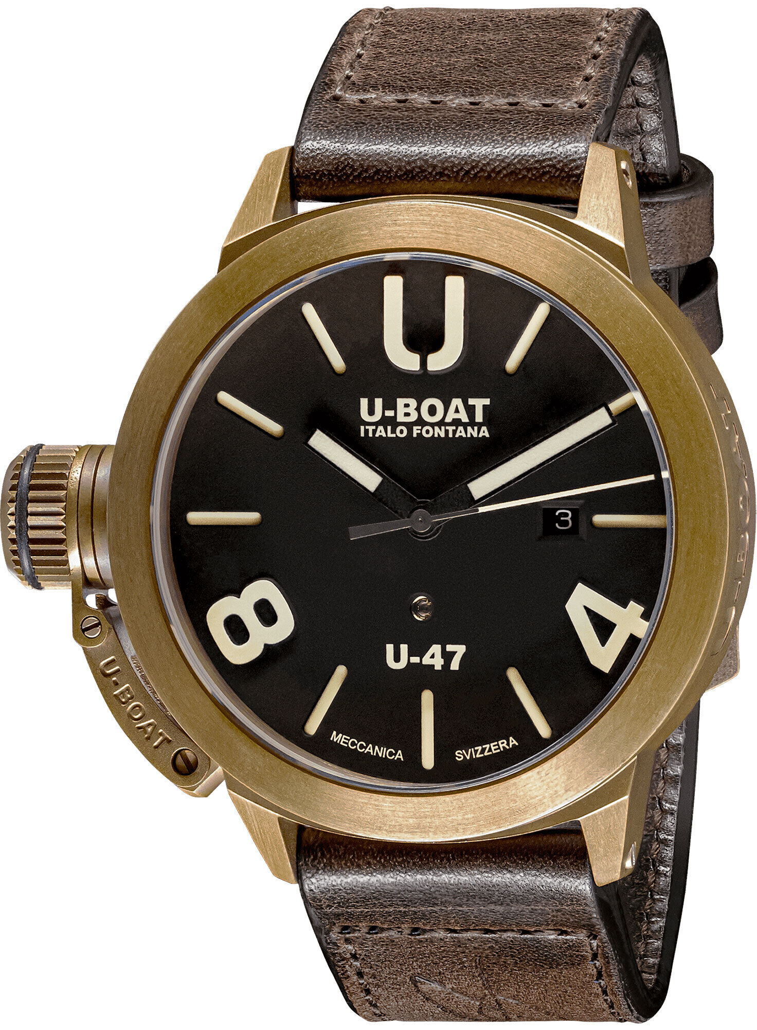 U-Boat 7797 Classico U-47 47mm Bronze