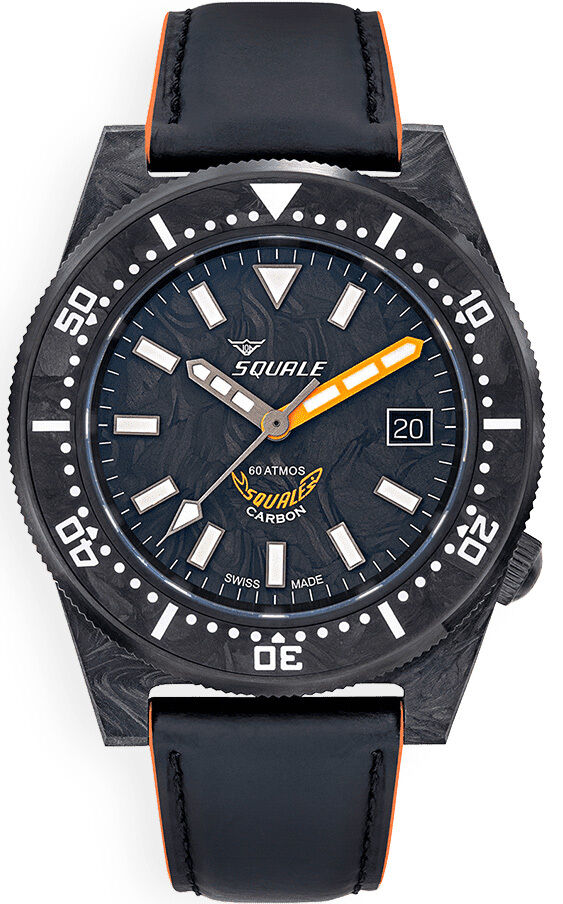 Squale T183 Forged Carbon Orange