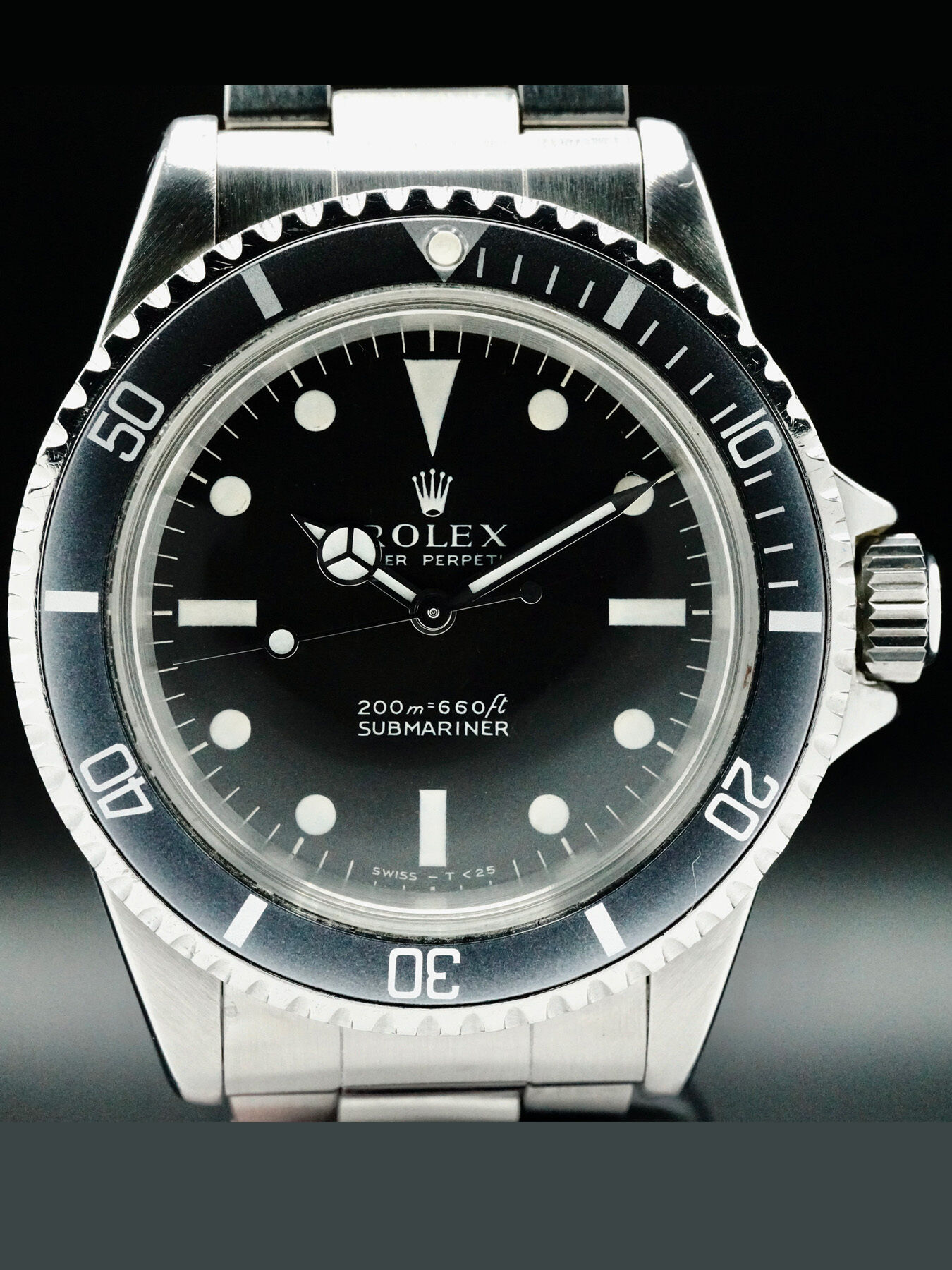 Rolex Submariner 5513 1967 Premier Shape Meters First Dial