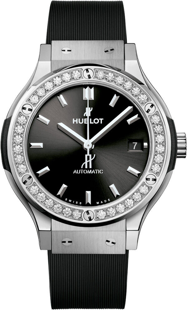 Hublot 565.NX.1470.RX.1204 Classic Fusion Titanium Diamonds 38mm