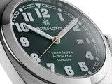 Bremont TN40-DT-SS-GN-N-S Terra Nova 40.5 Date Green Dial on Strap image 1 thumbnail