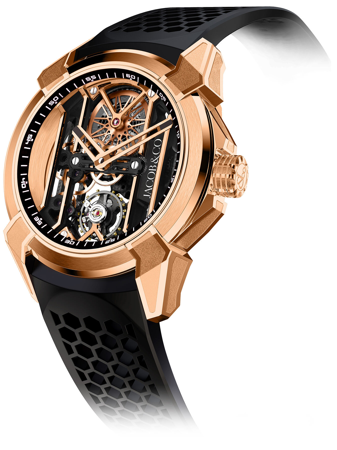 Jacob & Co. Epic X Skeleton Rose Gold