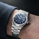 Nivada Grenchen F77 Titanium Dark Blue Aventurine image 6 thumbnail