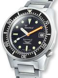 Squale 1521 Black Blasted Steel black on Bracelet 1521BKBL.SQ20S image 3 thumbnail