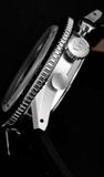 Nivada Grenchen 87043Q10 Chronoking Salmon Dial on Strap image 7 thumbnail