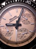 Nivada Grenchen 87043Q10 Chronoking Salmon Dial on Strap image 3 thumbnail
