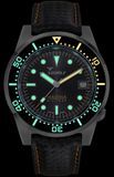 Squale 1521 Marina Militare Steel Black on Strap 1521MARINA.MIBK image 2 thumbnail