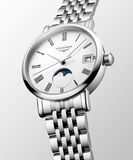 Longines L4.330.4.11.6 Elegant Collection Moonphase White Dial on Bracelet image 3 thumbnail