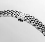 Longines L4.330.4.11.6 Elegant Collection Moonphase White Dial on Bracelet image 5 thumbnail