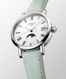 Longines L4.330.4.11.0 Elegant Collection Moonphase White Dial on Strap image 3 thumbnail