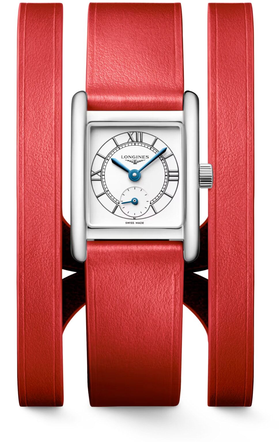 Longines L5.200.4.75.0 Mini Dolcevita Silver Dial on Strap