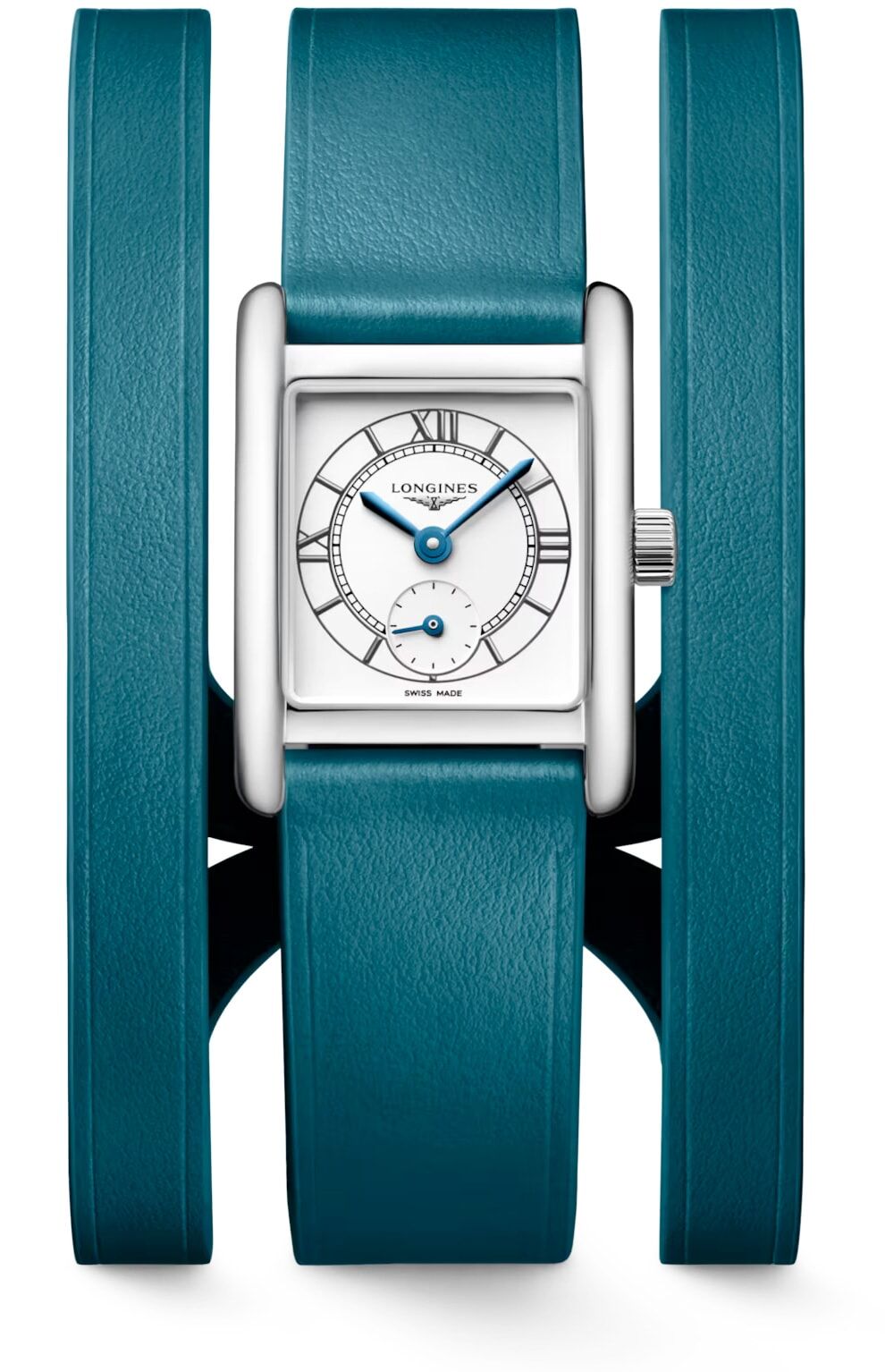 Longines L5.200.4.75.9 Mini Dolcevita Silver Dial on Strap