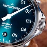 MeisterSinger UN919 Unomat Sunburst Medium Green image 3 thumbnail