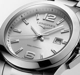 Longines L3.376.4.76.6 Silver Dial Conquest 29.50mm image 6 thumbnail