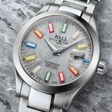 Ball NM9026C-S46C-MSLR Engineer III Marvelight Chronometer Meteorite Dial Rainbow Tubes image 4 thumbnail