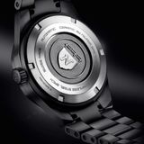 Nivada Grenchen 68004A77 F77 Black Ceramic Braided on Bracelet image 4 thumbnail