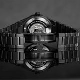 Nivada Grenchen 68004A77 F77 Black Ceramic Braided on Bracelet image 6 thumbnail