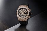 Hublot 421.OX.1180.RX.1704 Big Bang Unico King Gold Pavé 44mm image 1 thumbnail