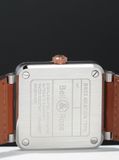 Bell & Ross BR03A-WH-STPG/SCA White Steel Gold Calfskin Strap image 1 thumbnail