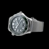 Omega Seamaster Diver 300M Green Dial on Bracelet 210.30.42.20.10.001 image 3 thumbnail