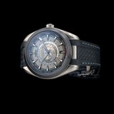 Omega 220.92.43.22.99.001 Seamaster Aqua Terra 150M Worldtimer 43mm Black Titanium Ceramic on Strap image 3 thumbnail