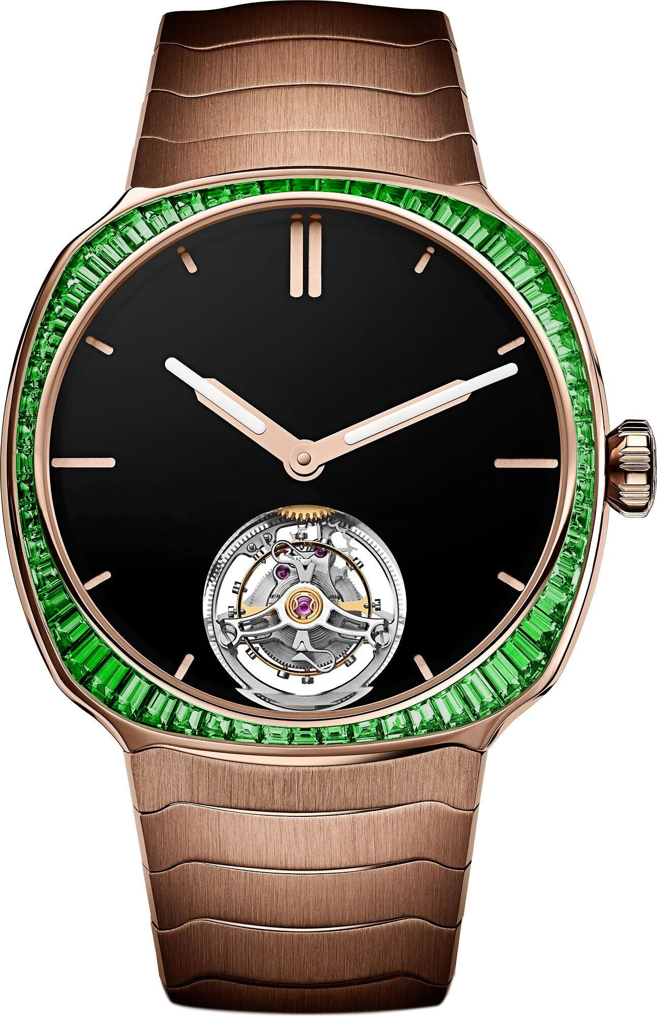 H. Moser & Cie. 6805-0412 Streamliner Tourbillon Rose Gold Vantablack